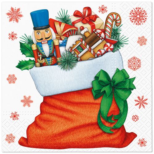 PAW L szalvéták 33x33cm Bag With Gifts