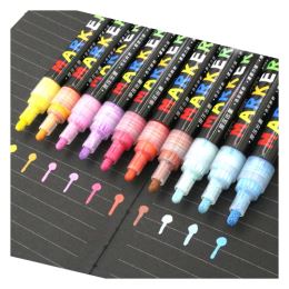 M&G Acrylic Marker 2 mm toll, akril festékkel, sötét olajzöld S511 (1)