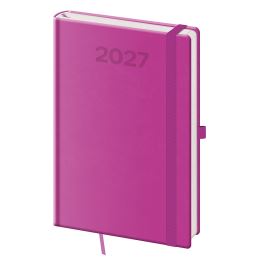 2027-es heti naptár, A5-es méret, Print Pop – lila