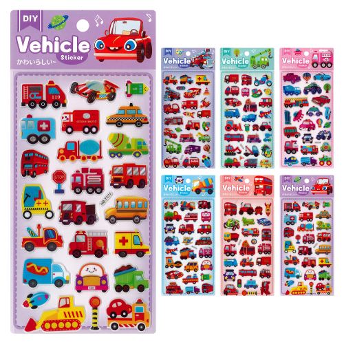 Samolepky Cars 11x24 cm (mix dizajnov /cena 1 bal)