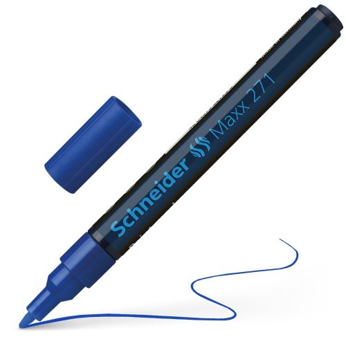 Popisovač lakový Schneider Maxx 271 - modrá