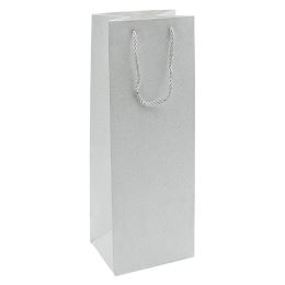 12x10x35 cm-es csillámos ajándéktasak üveghez (4 színből álló mix) (2)