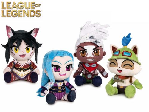 League of Legends bajnok plüss 24cm 4faj 0m+