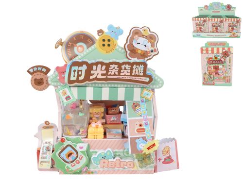 Kawaii retro állvány 15,5cm összeszerelés dobozban 12db DBX-ben