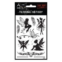 Tetovacie obtlačky čierne - Víly
