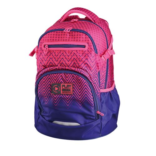 Školský batoh Apollo 241 Ergo Sunset - ružový/fialový
