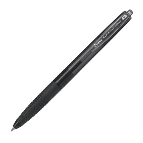 Pero guľôčkové PILOT SuperGrip-G 0,7 mm - čierna náplň