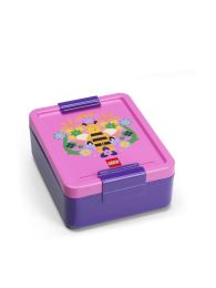 LEGO Bee box uzsonnás doboz - lila
