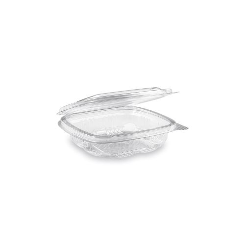 Tál szögletes átlátszó, tetővel 125 ml (PET) [50 db] (régi