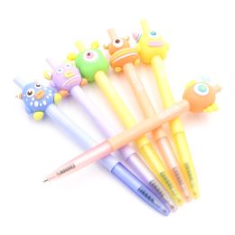 JUNIOR Big Eyes Monster 0,5 mm-es zselés toll, kék töltőanyag (színkeverék) (2)