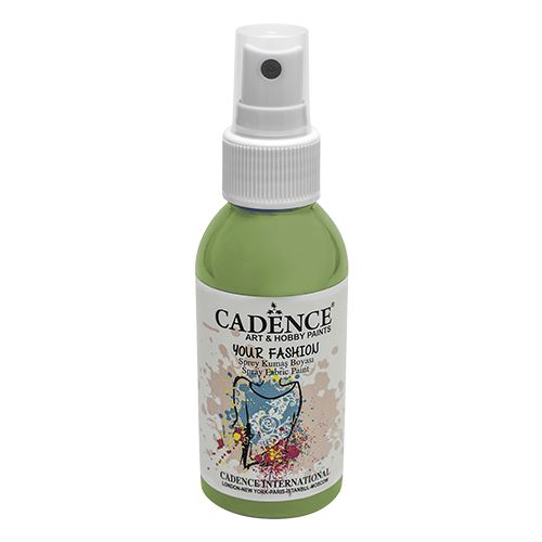 Textil spray festék Cadence, sárga, 100 ml