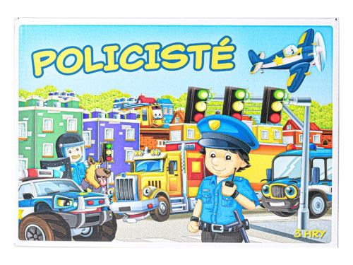 Policajti logikai társasjáték, kis dobozban