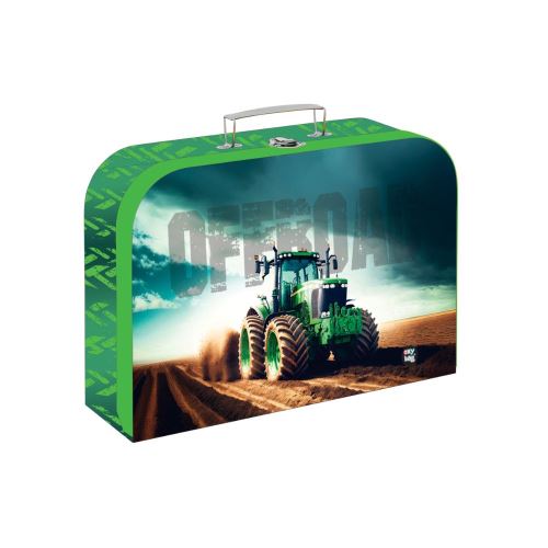 Gyermek laminált aktatáska 34 cm - Traktor