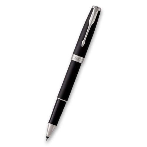 Roller Parker Sonnet Matte Black CT, black F