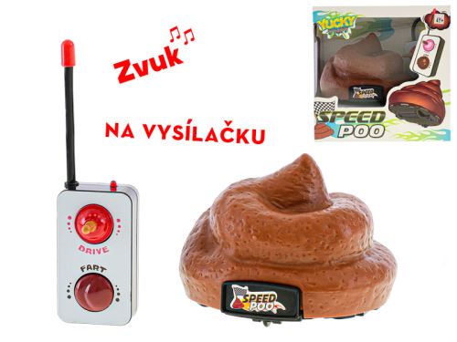 R/C pukizó trágya 8 cm elemes 27MHz dobozban