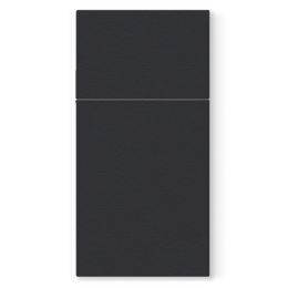 Evőeszköz tasak PAW AIRLAID 40x40cm Unicolor Black, 25 db