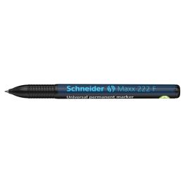 Marker univ. Schneider Maxx 222 tartós, hegy F - fekete