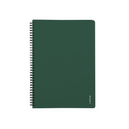 Spirálos jegyzettömb A5 PP VERDE zöld