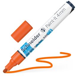 Popisovač Schneider Paint-It 320 Acrylic Marker 4mm - oranžový