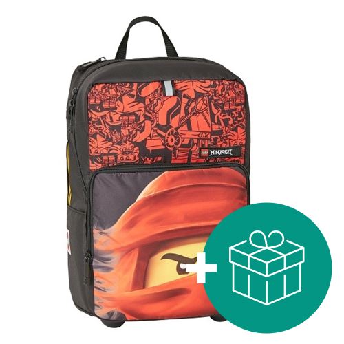 LEGO Ninjago Red - Trolley iskolai hátizsák