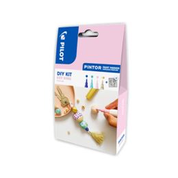 Pintor DIY készlet, 4 darabos filctollal + Kulcstartó
