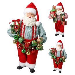 Mikulás ajándékokkal 38 cm (2 változat /az ár 1 darabra vonatkozik)
