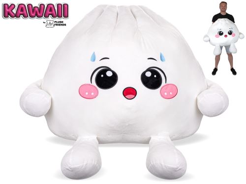 Plush Friends Kawaii Bao knedľa plyšová 60cm udivená 0m+