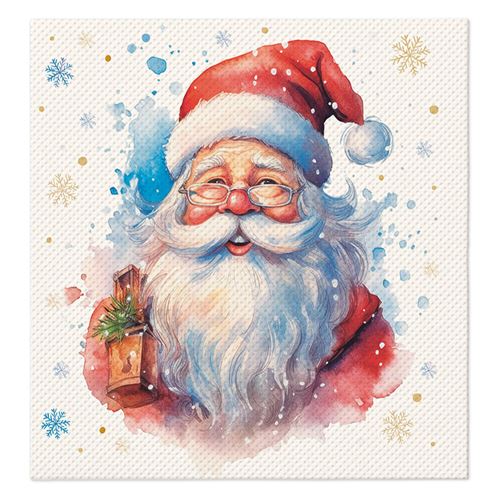 Obrúsky TaT 38x40cm Portrait of Santa Claus